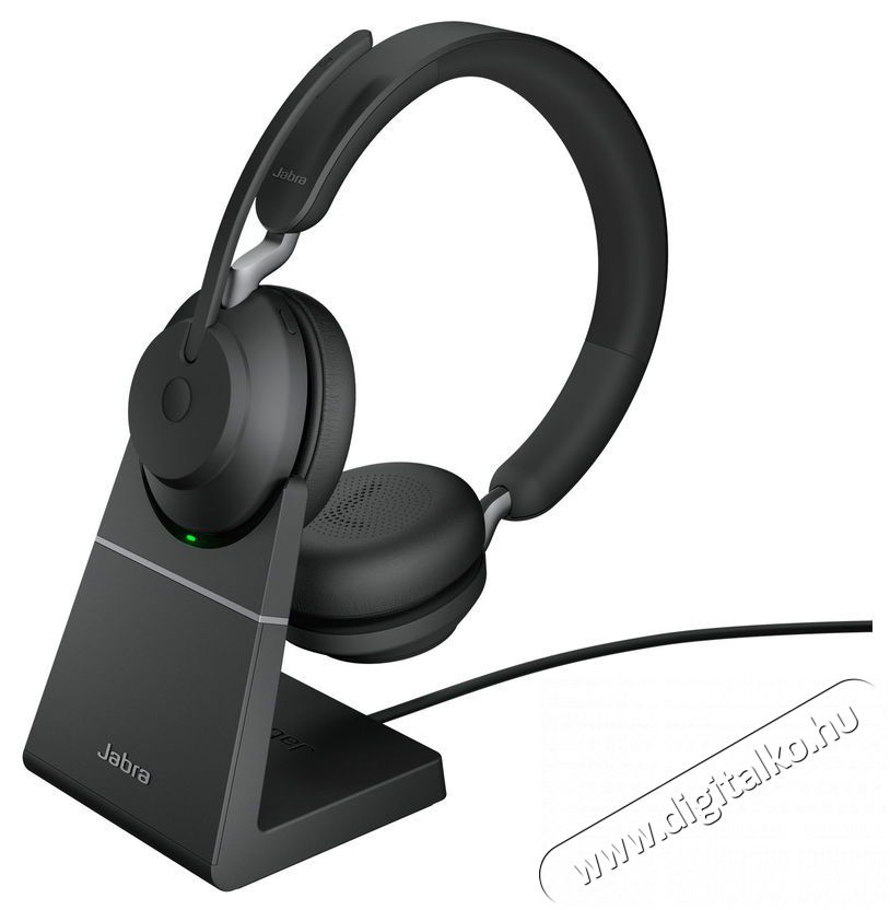 Jabra Evolve2 65, Link380/390a UC Stereo, Std Black Fejhallgat&oacute; Audio-Video / Hifi / Multim&eacute;dia - F&uuml;l &eacute;s Fejhallgat&oacute;k - Fejhallgat&oacute; mikrofonnal / headset - 529619