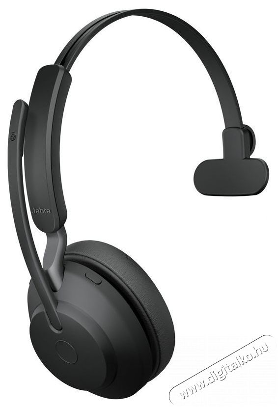 Jabra Evolve2 65, Link380/390c UC Mono, Black Audio-Video / Hifi / Multim&eacute;dia - F&uuml;l &eacute;s Fejhallgat&oacute;k - Fejhallgat&oacute; mikrofonnal / headset - 529620