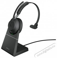 Jabra Evolve2 65, Link380/390a UC Mono, Black Audio-Video / Hifi / Multim&eacute;dia - F&uuml;l &eacute;s Fejhallgat&oacute;k - Fejhallgat&oacute; mikrofonnal / headset - 529616