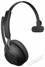 Jabra Evolve2 65, Link380/390a UC Mono, Black Audio-Video / Hifi / Multim&eacute;dia - F&uuml;l &eacute;s Fejhallgat&oacute;k - Fejhallgat&oacute; mikrofonnal / headset - 529616