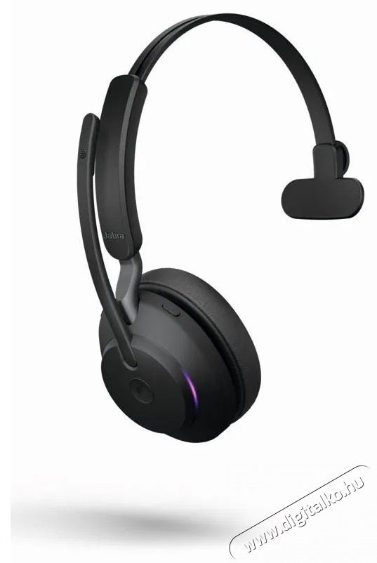 Jabra Evolve2 65 MS Mono USB-A Stand Black Fejhallgat&oacute; Audio-Video / Hifi / Multim&eacute;dia - F&uuml;l &eacute;s Fejhallgat&oacute;k - Fejhallgat&oacute; mikrofonnal / headset - 529615