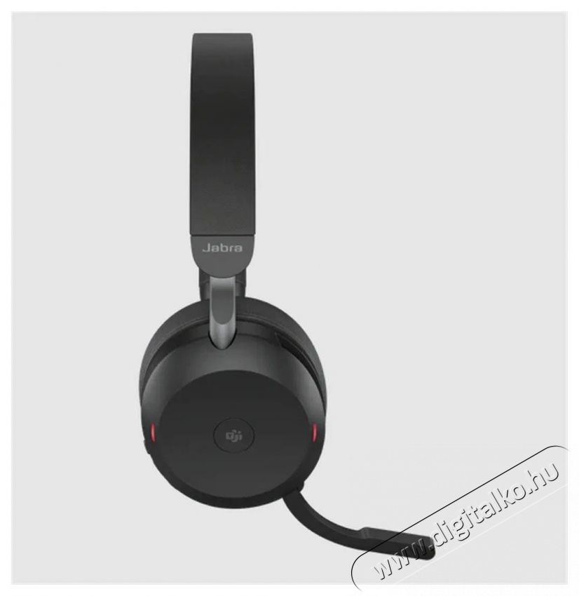 Jabra Evolve2 75, Link380/390a UC Stereo, Black Audio-Video / Hifi / Multim&eacute;dia - F&uuml;l &eacute;s Fejhallgat&oacute;k - Fejhallgat&oacute; mikrofonnal / headset - 529623