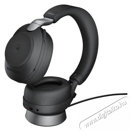 Jabra Evolve2 85, Link380/390a UC Stereo, Black Fejhallgat&oacute; Audio-Video / Hifi / Multim&eacute;dia - F&uuml;l &eacute;s Fejhallgat&oacute;k - Fejhallgat&oacute; mikrofonnal / headset - 529632