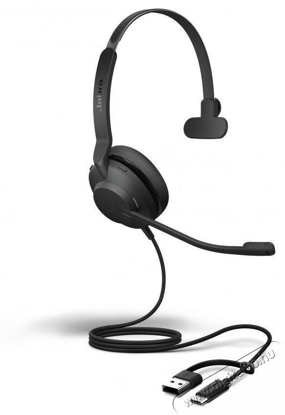 Jabra Evolve2 30 SE, USB C/A, UC Mono Fejhallgat&oacute; Audio-Video / Hifi / Multim&eacute;dia - F&uuml;l &eacute;s Fejhallgat&oacute;k - Fejhallgat&oacute; mikrofonnal / headset - 529596