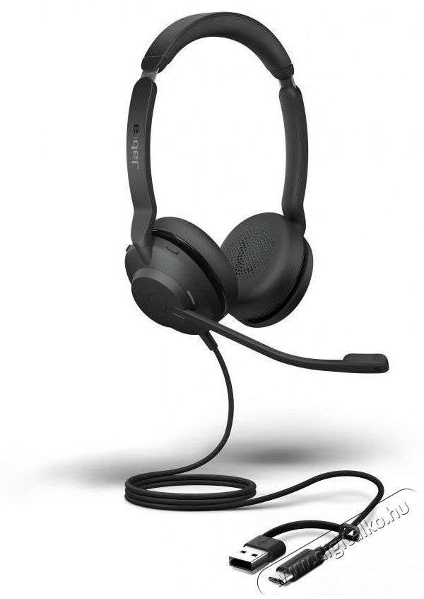 Jabra Evolve2 30 SE, USB C/A, UC Stereo Audio-Video / Hifi / Multim&eacute;dia - F&uuml;l &eacute;s Fejhallgat&oacute;k - Fejhallgat&oacute; mikrofonnal / headset - 529597
