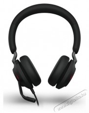 Jabra Evolve2 40 SE, USB C/A, UC Stereo Audio-Video / Hifi / Multim&eacute;dia - F&uuml;l &eacute;s Fejhallgat&oacute;k - Fejhallgat&oacute; mikrofonnal / headset - 529602