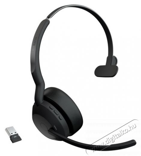 Jabra Evolve2 55, Link380/390a UC Mono Audio-Video / Hifi / Multim&eacute;dia - F&uuml;l &eacute;s Fejhallgat&oacute;k - Fejhallgat&oacute; mikrofonnal / headset - 529603