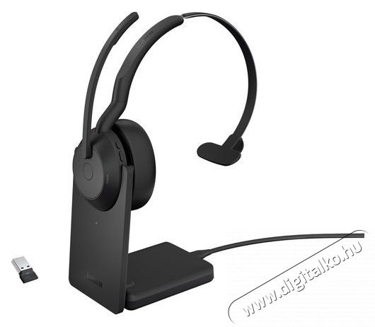 Jabra Evolve2 55, Link380/390a UC Mono Audio-Video / Hifi / Multim&eacute;dia - F&uuml;l &eacute;s Fejhallgat&oacute;k - Fejhallgat&oacute; mikrofonnal / headset - 529603