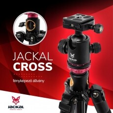 Jackal Cross Professional tripod fényképező és kameraállvány Fotó-Videó kiegészítők - Állvány - Tripod állvány - 361908