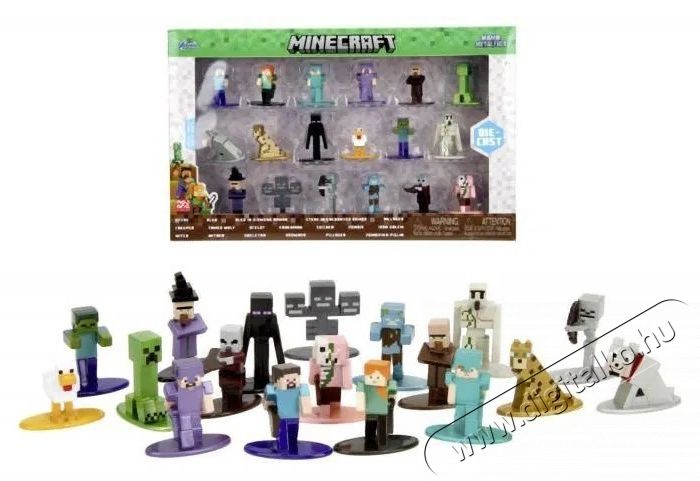 Jada Minecraft Wave 12 Nanofigur&aacute;k H&aacute;ztart&aacute;s / Otthon / K&uuml;lt&eacute;r - J&aacute;t&eacute;k / Sport - J&aacute;t&eacute;kfigura - 531875