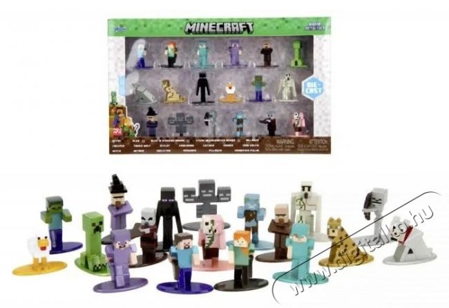 Jada Minecraft Wave 12 Nanofigur&aacute;k H&aacute;ztart&aacute;s / Otthon / K&uuml;lt&eacute;r - J&aacute;t&eacute;k / Sport - J&aacute;t&eacute;kfigura - 531875