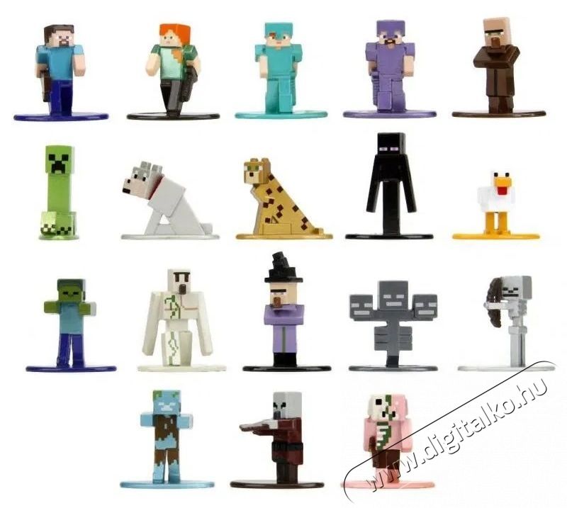 Jada Minecraft Wave 12 Nanofigur&aacute;k H&aacute;ztart&aacute;s / Otthon / K&uuml;lt&eacute;r - J&aacute;t&eacute;k / Sport - J&aacute;t&eacute;kfigura - 531875