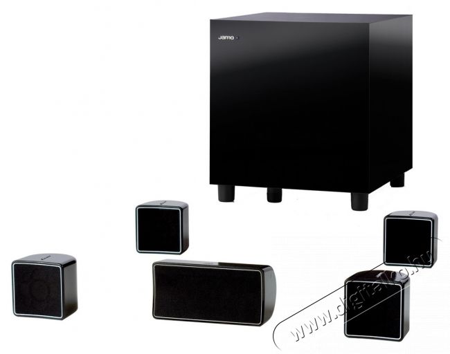 Jamo A 102 HCS 6 5.1 Hangfalszett - f&eacute;nyes fekete Audio-Video / Hifi / Multim&eacute;dia - Hangfal - Hangfalszett - Hangfalszett - 267367
