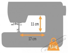 Janome Juno J100 varr&oacute;g&eacute;p H&aacute;ztart&aacute;s / Otthon / K&uuml;lt&eacute;r - Varr&oacute;g&eacute;p - 525041