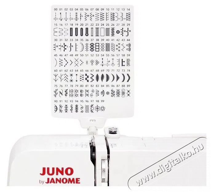 Janome Juno J100 varr&oacute;g&eacute;p H&aacute;ztart&aacute;s / Otthon / K&uuml;lt&eacute;r - Varr&oacute;g&eacute;p - 525041
