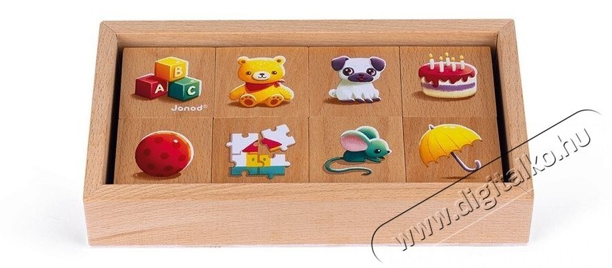 Janod Mem&oacute;ria j&aacute;t&eacute;k, Fa kialak&iacute;t&aacute;s H&aacute;ztart&aacute;s / Otthon / K&uuml;lt&eacute;r - J&aacute;t&eacute;k / Sport - Kreat&iacute;v / k&eacute;szs&eacute;gfejlesztő j&aacute;t&eacute;k - 534324