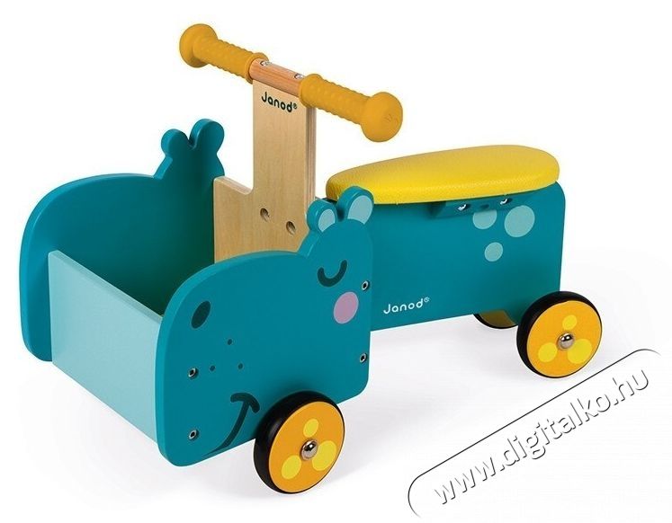 Janod f&aacute;b&oacute;l k&eacute;sz&uuml;lt felhajt&oacute;kocsi - V&iacute;zil&oacute; H&aacute;ztart&aacute;s / Otthon / K&uuml;lt&eacute;r - J&aacute;t&eacute;k / Sport - Baba j&aacute;t&eacute;k - 535354