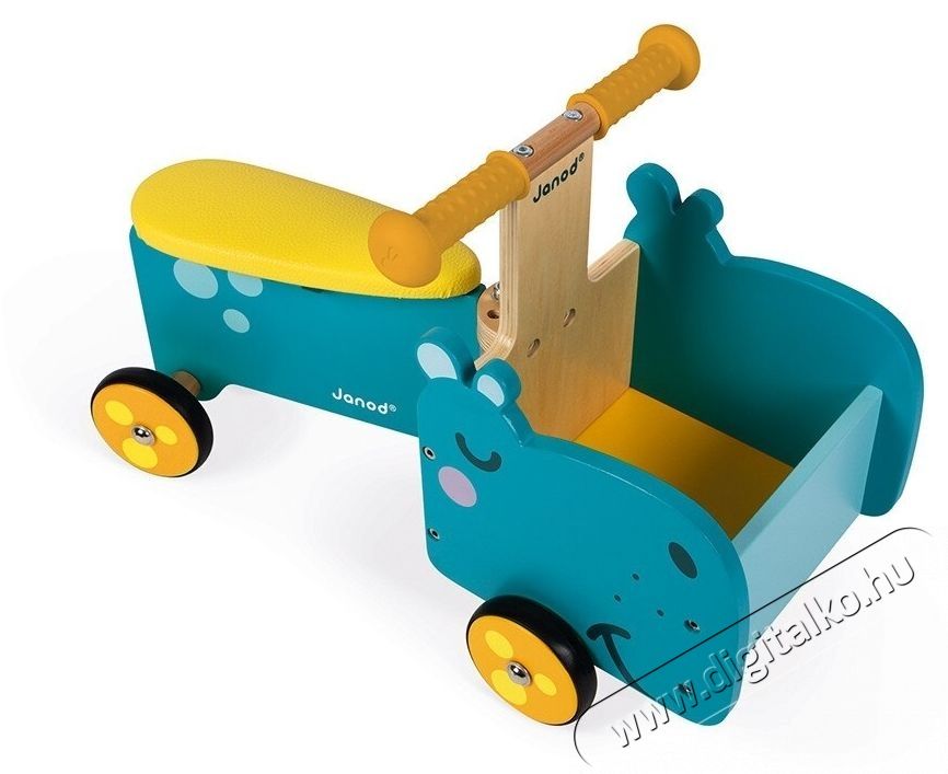 Janod f&aacute;b&oacute;l k&eacute;sz&uuml;lt felhajt&oacute;kocsi - V&iacute;zil&oacute; H&aacute;ztart&aacute;s / Otthon / K&uuml;lt&eacute;r - J&aacute;t&eacute;k / Sport - Baba j&aacute;t&eacute;k - 535354