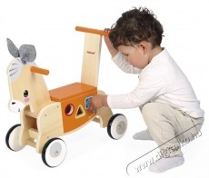 Janod f&aacute;b&oacute;l k&eacute;sz&uuml;lt lovagl&oacute; szam&aacute;r, v&aacute;logat&oacute; kieg&eacute;sz&iacute;tőkkel H&aacute;ztart&aacute;s / Otthon / K&uuml;lt&eacute;r - J&aacute;t&eacute;k / Sport - Baba j&aacute;t&eacute;k - 535356