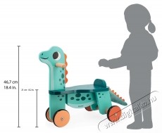 Janod F&aacute;b&oacute;l k&eacute;sz&uuml;lt lovagl&oacute; - dinoszaurusz H&aacute;ztart&aacute;s / Otthon / K&uuml;lt&eacute;r - J&aacute;t&eacute;k / Sport - J&aacute;t&eacute;kfigura - 536925