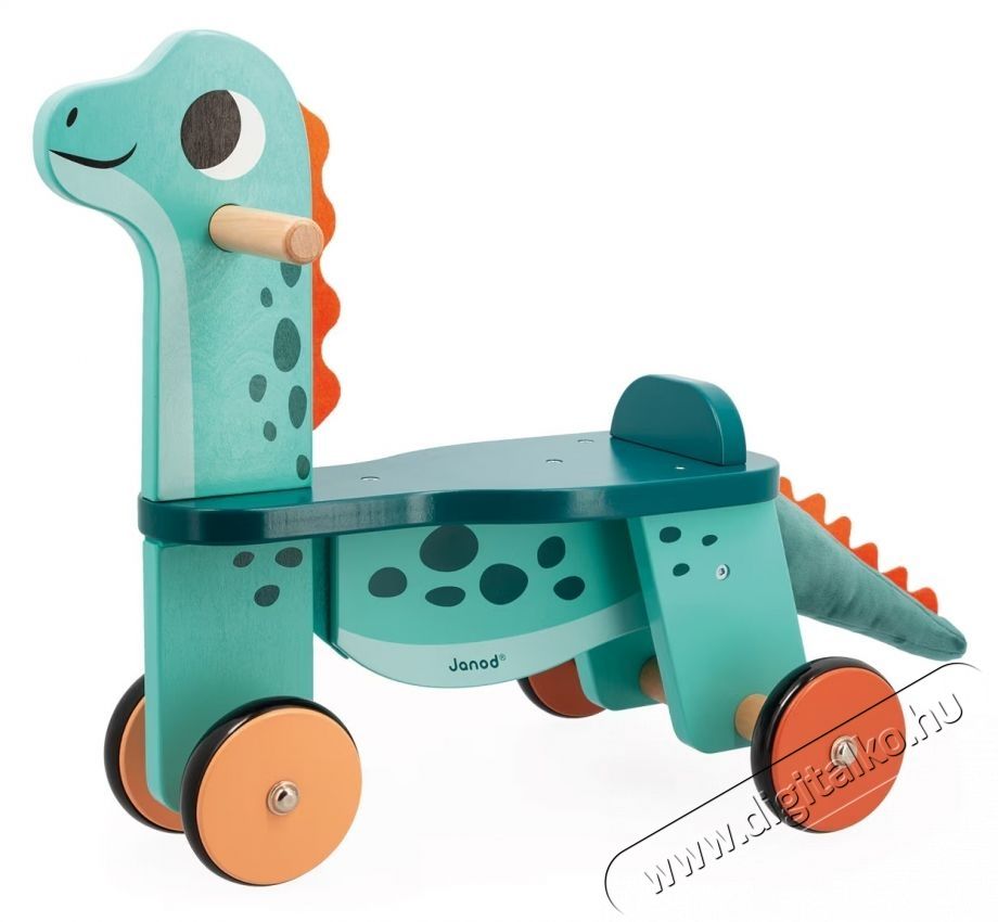 Janod F&aacute;b&oacute;l k&eacute;sz&uuml;lt lovagl&oacute; - dinoszaurusz H&aacute;ztart&aacute;s / Otthon / K&uuml;lt&eacute;r - J&aacute;t&eacute;k / Sport - J&aacute;t&eacute;kfigura - 536925