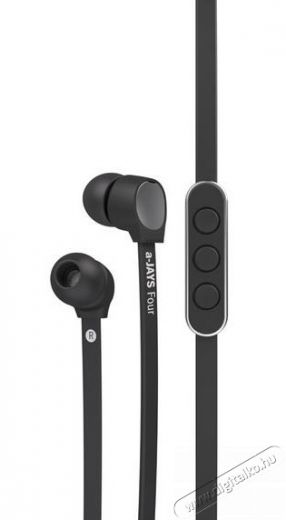 Jays A-Jays Four fülhallgató (Apple) - fekete Audio-Video / Hifi / Multimédia - Fül és Fejhallgatók - Fülhallgató mikrofonnal / headset - 325589
