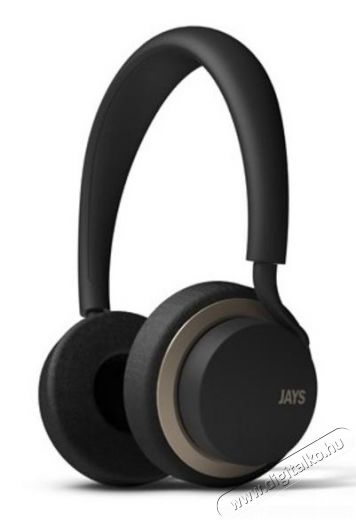 Jays Android fejhallgató - fekete/arany Audio-Video / Hifi / Multimédia - Fül és Fejhallgatók - Fejhallgató - 296260