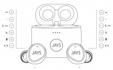 Jays m-Seven Wireless Bluetooth fejhallgató - szürke Audio-Video / Hifi / Multimédia - Fül és Fejhallgatók - Fülhallgató mikrofonnal / headset - 353089