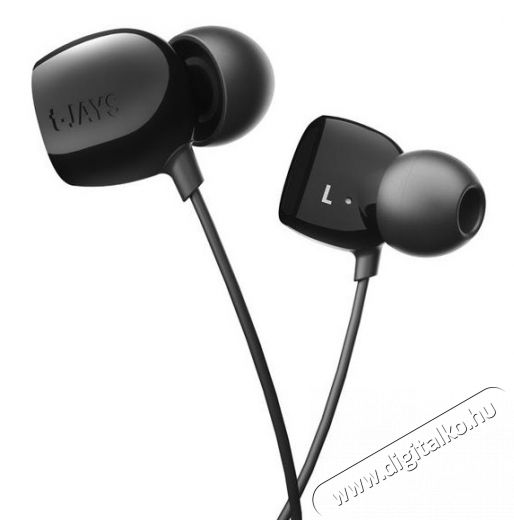 Jays T-Jays Two fülhallgató - fekete Audio-Video / Hifi / Multimédia - Fül és Fejhallgatók - Fülhallgató - 293497