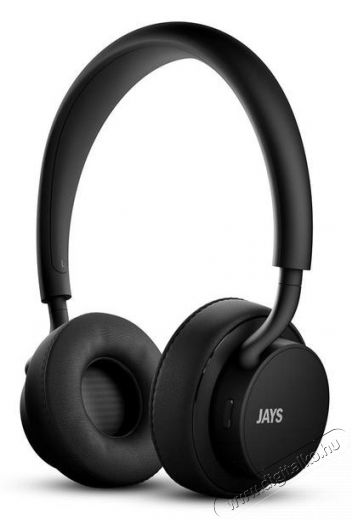 Jays u-Wireless fejhallgató - fekete Audio-Video / Hifi / Multimédia - Fül és Fejhallgatók - Fejhallgató - 308311