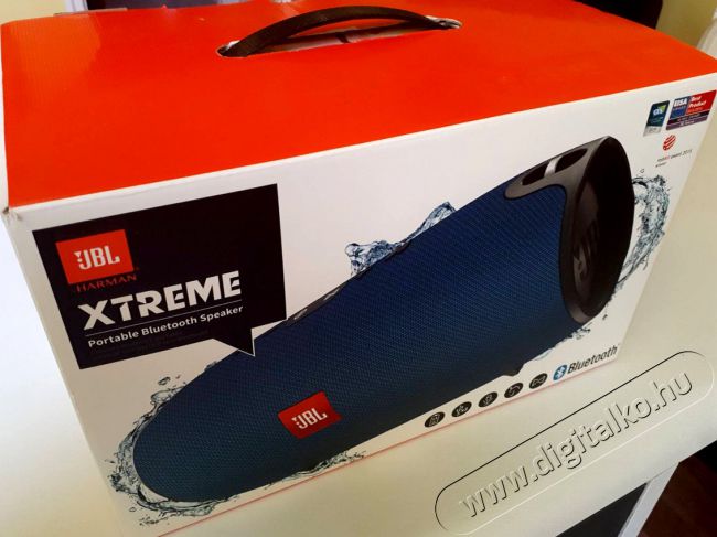JBL Xtreme Bluetooth hangszóró - kék Audio-Video / Hifi / Multimédia - Hordozható, vezeték nélküli / bluetooth hangsugárzó - Hordozható, vezeték nélküli / bluetooth hangsugárzó - 320594