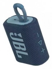 JBL GO3 Blue bluetooth hangszóró Audio-Video / Hifi / Multimédia - Hordozható, vezeték nélküli / bluetooth hangsugárzó - Hordozható, vezeték nélküli / bluetooth hangsugárzó - 374057