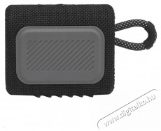JBL GO 3 Bluetooth hangszóró - fekete  Audio-Video / Hifi / Multimédia - Hordozható, vezeték nélküli / bluetooth hangsugárzó - Hordozható, vezeték nélküli / bluetooth hangsugárzó - 375064