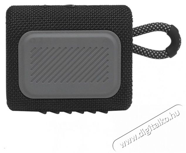 JBL GO 3 Bluetooth hangszóró - fekete  Audio-Video / Hifi / Multimédia - Hordozható, vezeték nélküli / bluetooth hangsugárzó - Hordozható, vezeték nélküli / bluetooth hangsugárzó - 375064