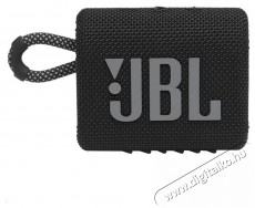 JBL GO 3 Bluetooth hangszóró - fekete  Audio-Video / Hifi / Multimédia - Hordozható, vezeték nélküli / bluetooth hangsugárzó - Hordozható, vezeték nélküli / bluetooth hangsugárzó - 375064