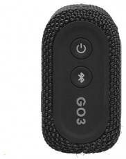 JBL GO 3 Bluetooth hangszóró - fekete  Audio-Video / Hifi / Multimédia - Hordozható, vezeték nélküli / bluetooth hangsugárzó - Hordozható, vezeték nélküli / bluetooth hangsugárzó - 375064
