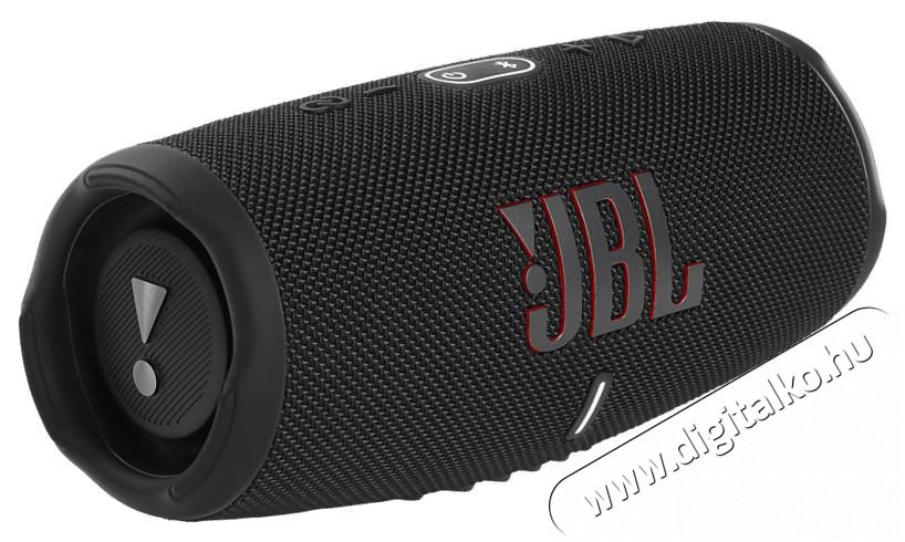 JBL CHARGE 5 BLK Bluetooth hangszóró - fekete  Audio-Video / Hifi / Multimédia - Hordozható, vezeték nélküli / bluetooth hangsugárzó - Hordozható, vezeték nélküli / bluetooth hangsugárzó - 375109