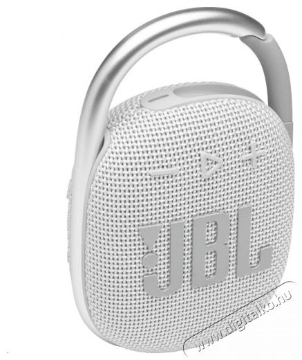 JBL CLIP 4 WHT Bluetooth hangszóró - fehér  Audio-Video / Hifi / Multimédia - Hordozható, vezeték nélküli / bluetooth hangsugárzó - Hordozható, vezeték nélküli / bluetooth hangsugárzó - 375108