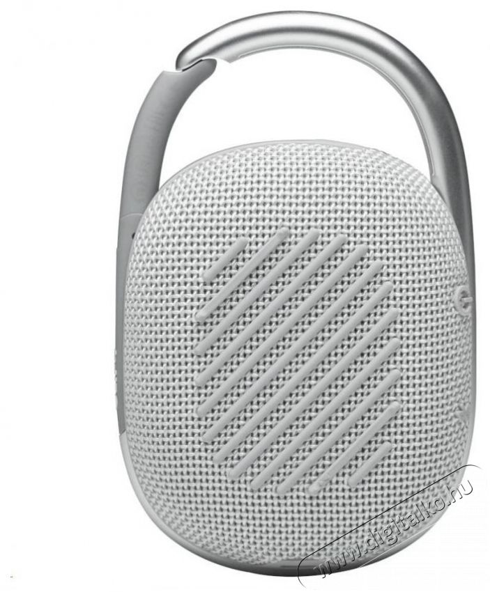 JBL CLIP 4 WHT Bluetooth hangszóró - fehér  Audio-Video / Hifi / Multimédia - Hordozható, vezeték nélküli / bluetooth hangsugárzó - Hordozható, vezeték nélküli / bluetooth hangsugárzó - 375108