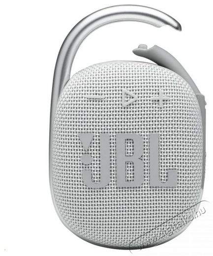 JBL CLIP 4 WHT Bluetooth hangszóró - fehér  Audio-Video / Hifi / Multimédia - Hordozható, vezeték nélküli / bluetooth hangsugárzó - Hordozható, vezeték nélküli / bluetooth hangsugárzó - 375108