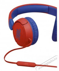 JBL JR310 RED vezetékes fejhallgató - gyerek piros Audio-Video / Hifi / Multimédia - Fül és Fejhallgatók - Fejhallgató - 375097