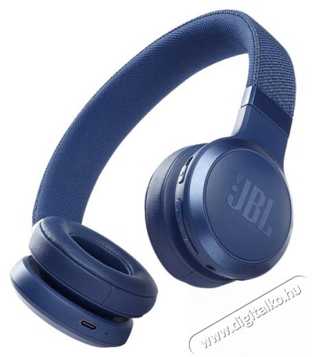 JBL LIVE 460 NC BLU Bluetooth aktív zajszűrős fejhallgató - kék  Audio-Video / Hifi / Multimédia - Fül és Fejhallgatók - Fejhallgató - 375141