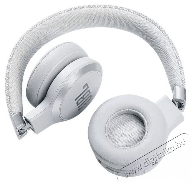 JBL LIVE 460 NC WHT Bluetooth aktív zajszűrős fejhallgató - fehér  Audio-Video / Hifi / Multimédia - Fül és Fejhallgatók - Fejhallgató - 375143