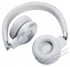 JBL LIVE 460 NC WHT Bluetooth aktív zajszűrős fejhallgató - fehér  Audio-Video / Hifi / Multimédia - Fül és Fejhallgatók - Fejhallgató - 375143