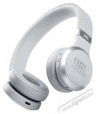 JBL LIVE 460 NC WHT Bluetooth aktív zajszűrős fejhallgató - fehér  Audio-Video / Hifi / Multimédia - Fül és Fejhallgatók - Fejhallgató - 375143