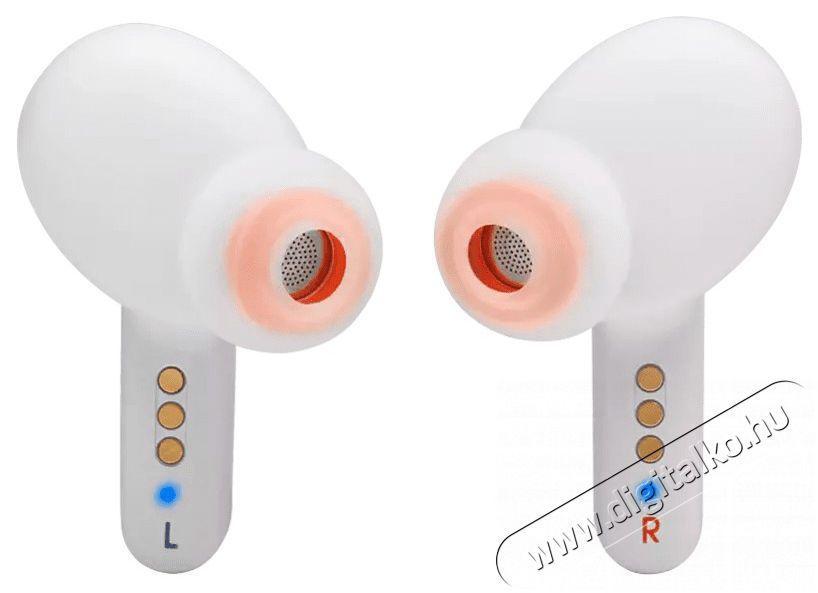 JBL Live PRO+ True Wireless Bluetooth aktív zajcsökkentős fülhallgató - fehér Audio-Video / Hifi / Multimédia - Fül és Fejhallgatók - Fülhallgató - 375126