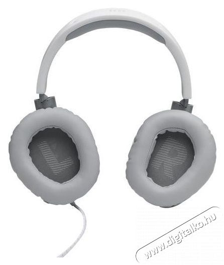 JBL Quantum 100 vezetékes gamer fejhallgató - fehér  Audio-Video / Hifi / Multimédia - Fül és Fejhallgatók - Fejhallgató mikrofonnal / headset - 375058