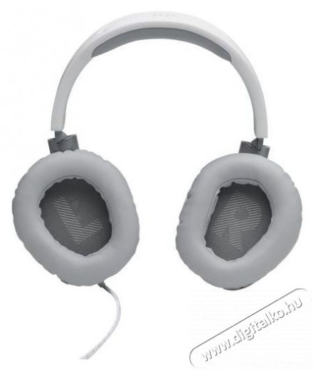 JBL Quantum 100 vezetékes gamer fejhallgató - fehér  Audio-Video / Hifi / Multimédia - Fül és Fejhallgatók - Fejhallgató mikrofonnal / headset - 375058
