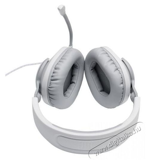 JBL Quantum 100 vezetékes gamer fejhallgató - fehér  Audio-Video / Hifi / Multimédia - Fül és Fejhallgatók - Fejhallgató mikrofonnal / headset - 375058