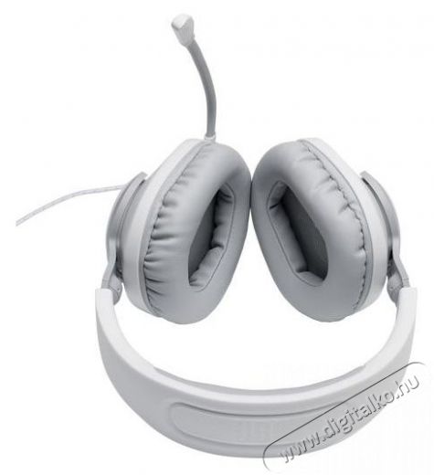 JBL Quantum 100 vezetékes gamer fejhallgató - fehér  Audio-Video / Hifi / Multimédia - Fül és Fejhallgatók - Fejhallgató mikrofonnal / headset - 375058